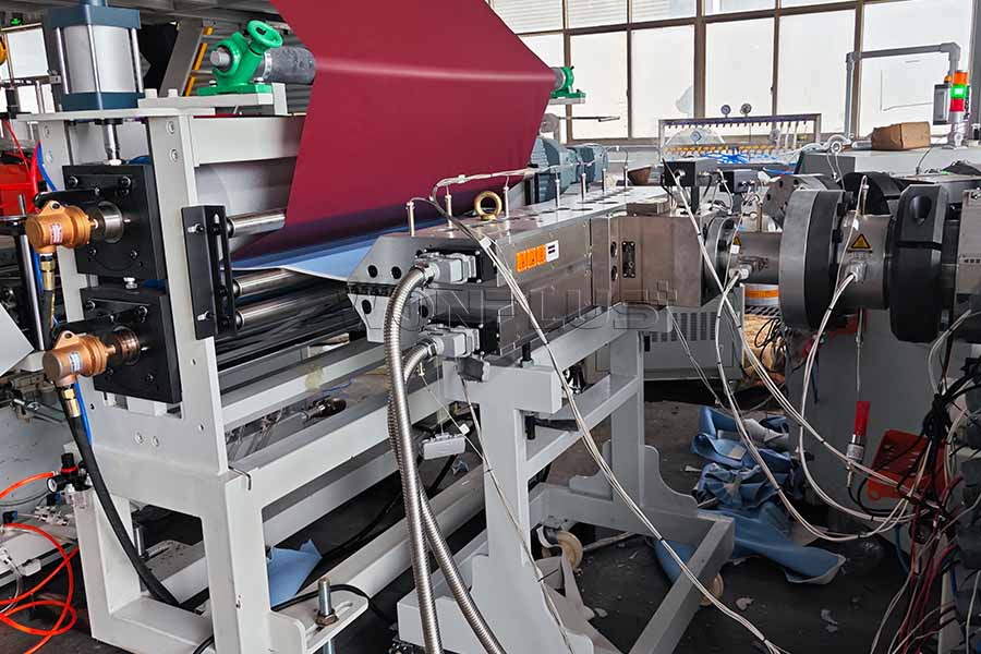 WONPLUS Successfully Commissions Advanced PVC Solid Roof Sheet Co-Extrusion Line